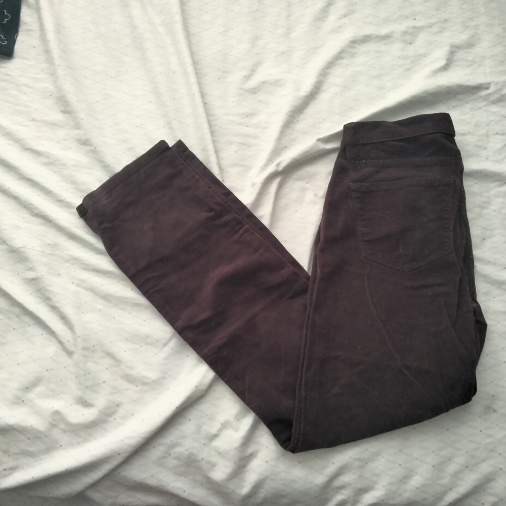 Dark Dark Purple Corduroy Pants